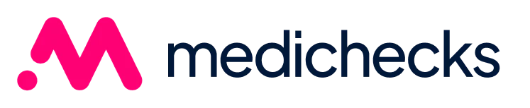 Medichecks Logo 2023 Colour Dark